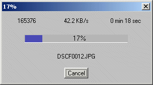 Transfer Progress